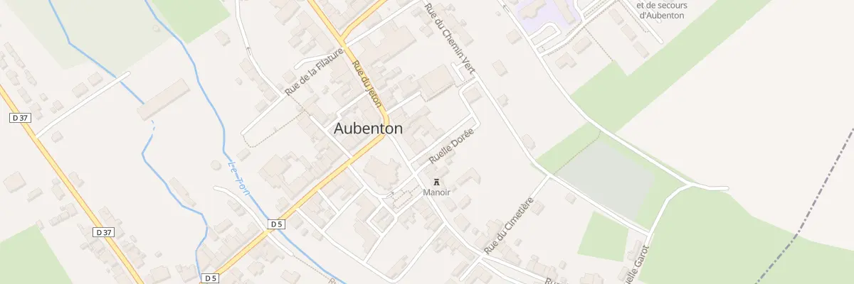 Plan du 5 Pl de l’Eglise à Aubenton