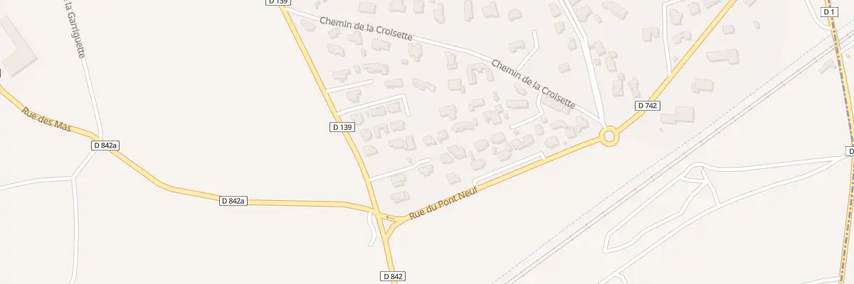 Plan du 556 Av du Puits Vieux à Mus