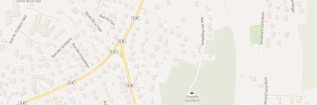 Plan du 3 Rue du Rond Point à Aurec-sur-Loire