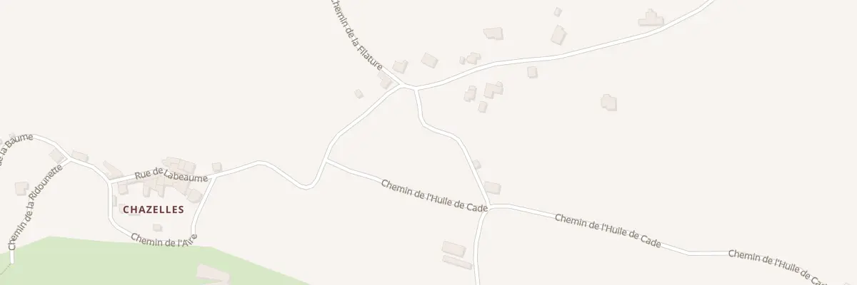Plan du 5426 Les Prats et Les Mounedes à Saint-André-de-Cruzières