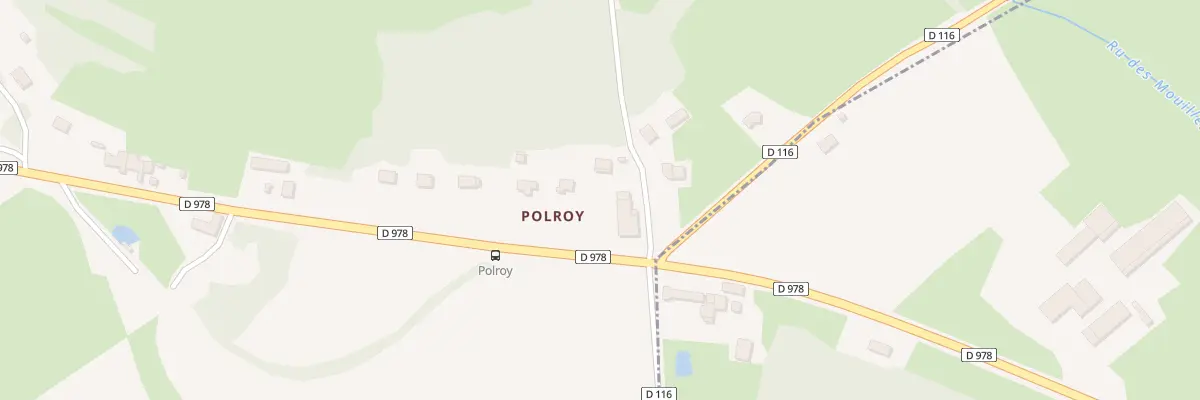 Plan du 5215 Polroy à La Celle-en-Morvan