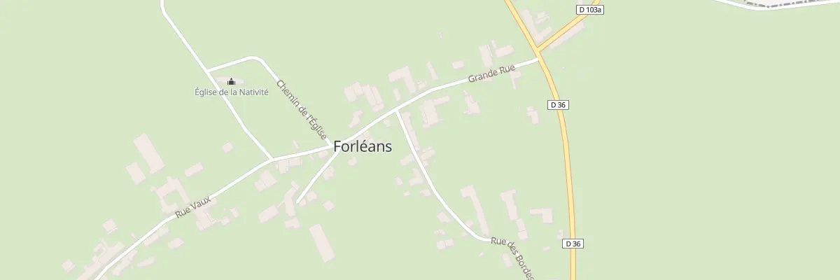 Plan du 5101 Rue des Bordes à Forléans