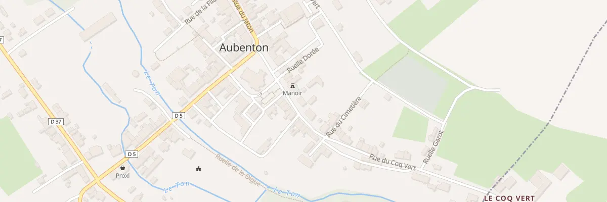 Plan du 3 Rue du Coq Vert à Aubenton