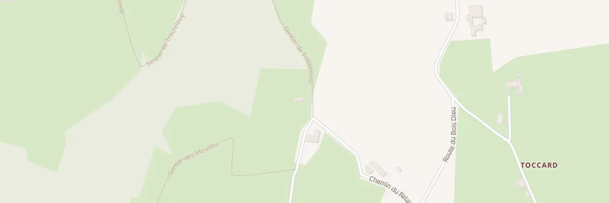 Plan du 540 Che du Relais à Régny