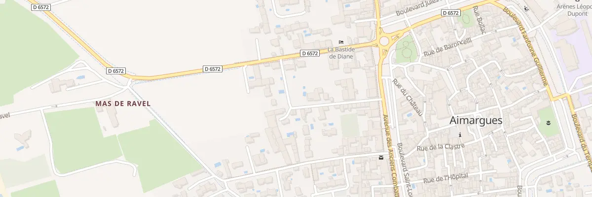 Plan du 5 Rte de Lunel à Aimargues