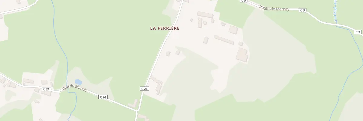 Plan du 18 Rue du Manoir à Alligny-en-Morvan