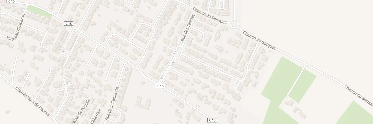 Plan du 282 Rue des Coquilles à Aigues-Mortes