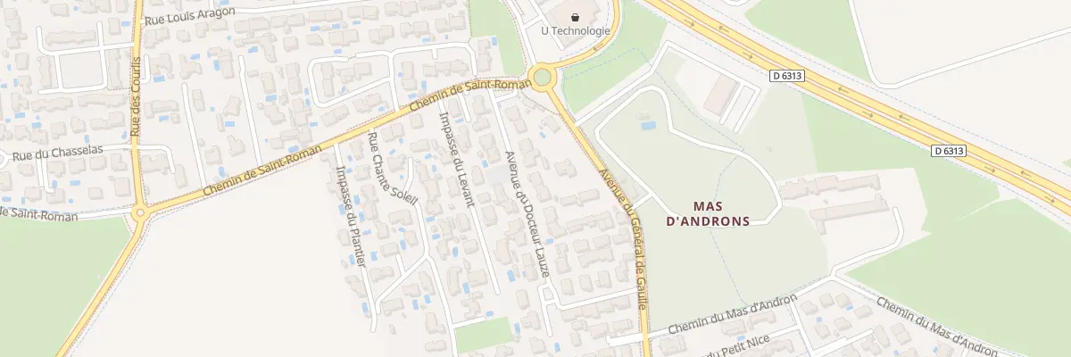 Plan du 12 Rue du Doc Lauze à Aimargues