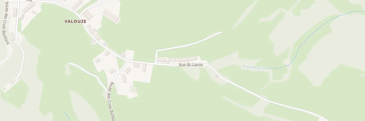 Plan du 151 Rue du Lavoir à Chissey-en-Morvan