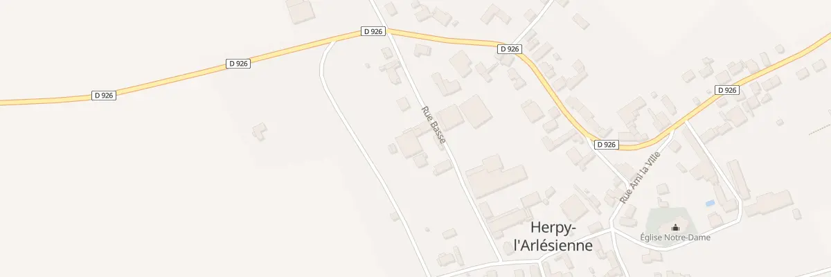 Plan du 5 Rue Basse à Herpy-l’Arlésienne