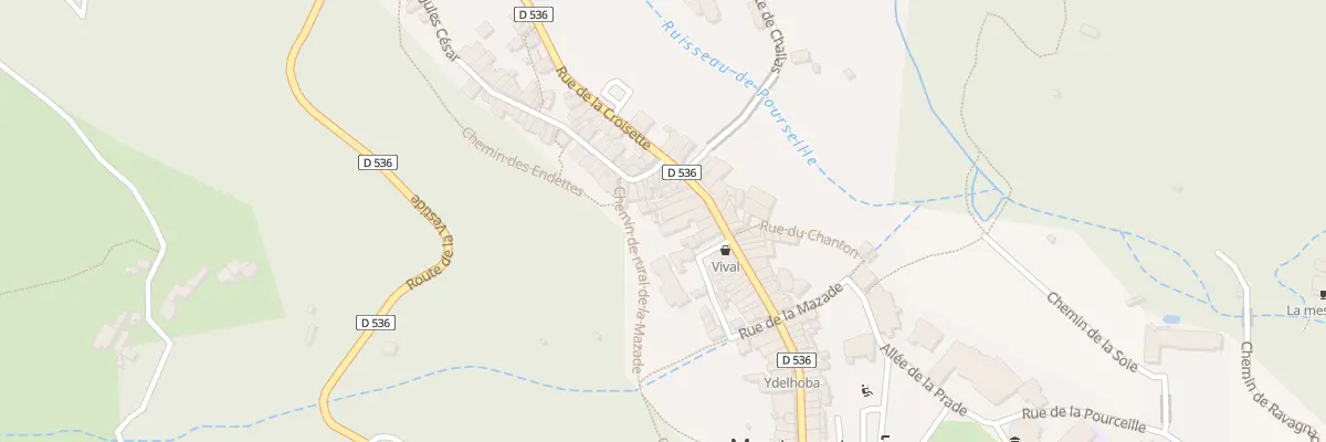 Plan du 31 Rue Marc Seguin à Montpezat-sous-Bauzon