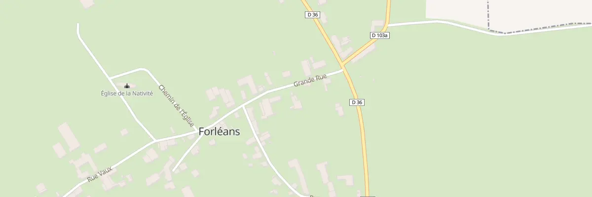 Plan du 11 Gr Grande Rue à Forléans