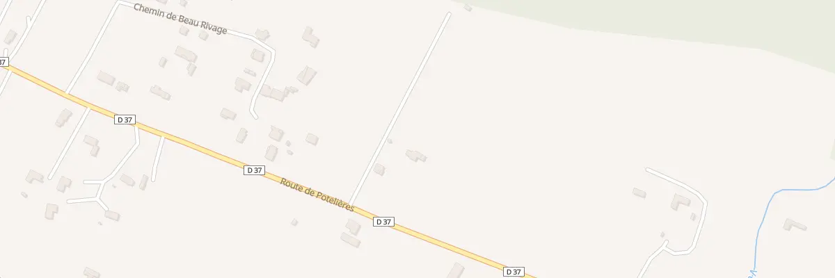Plan du 747 Rte de Potelières à Saint-Ambroix