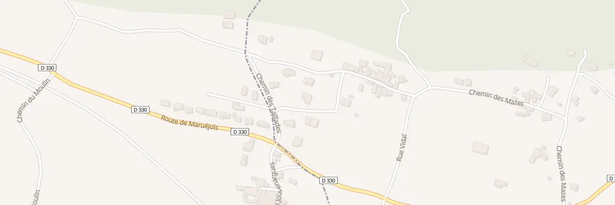 Plan du 5001 Plaine de Maruejols à Saint-Just-et-Vacquières