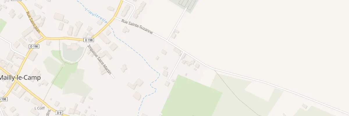 Plan du 16 Rue Ste Suzanne à Mailly-le-Camp