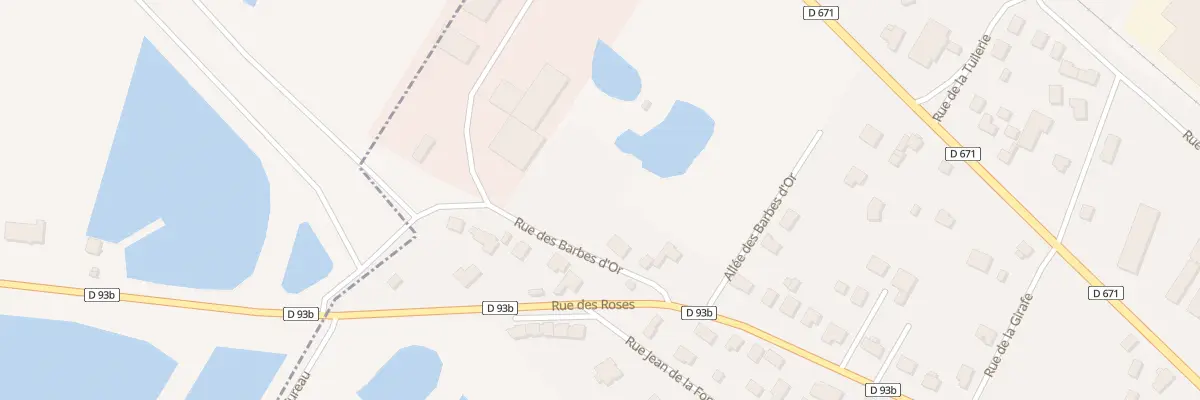 Plan du 20 Rue des Barbes d’Or à Saint-Parres-lès-Vaudes