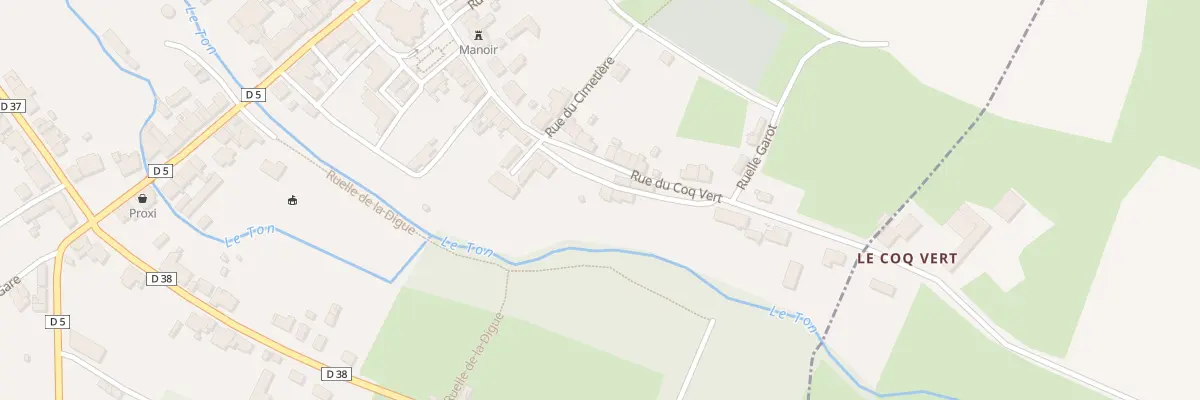 Plan du 30 Rue du Coq Vert à Aubenton