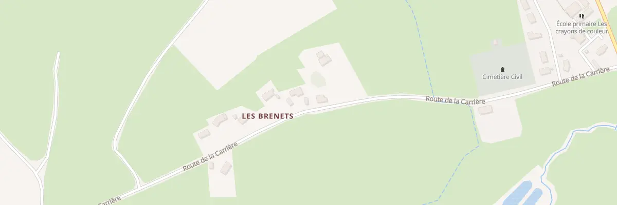 Plan du 5184 Les Brenets à Saint-Aubin-en-Charollais