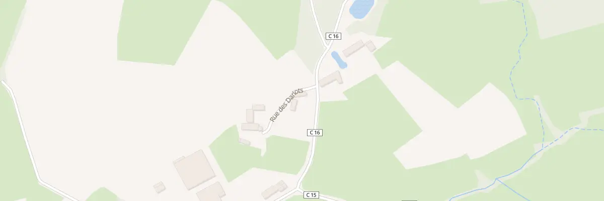 Plan du 16 Rte de l’Ormeau à Alligny-en-Morvan