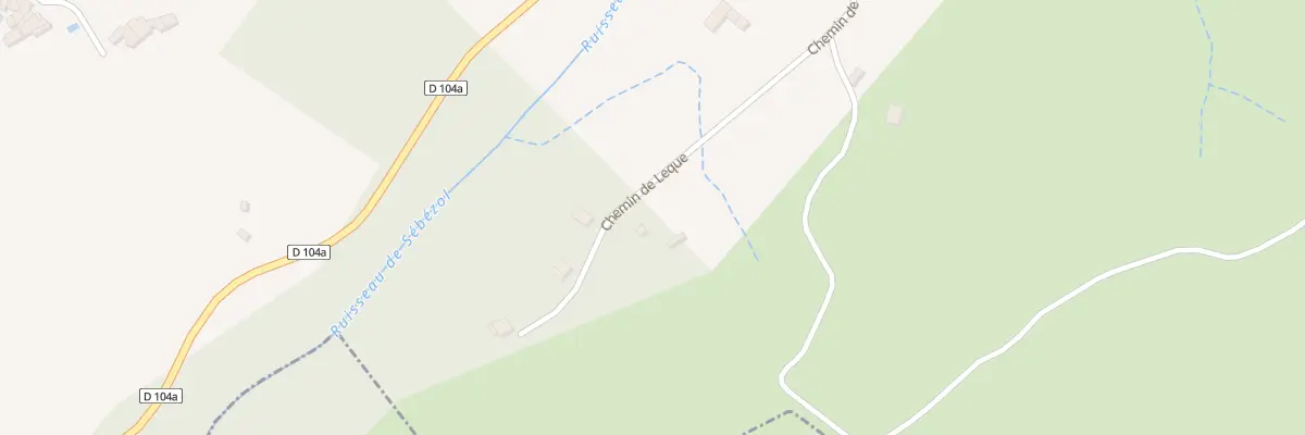 Plan du 451 Che de Leque à Lablachère