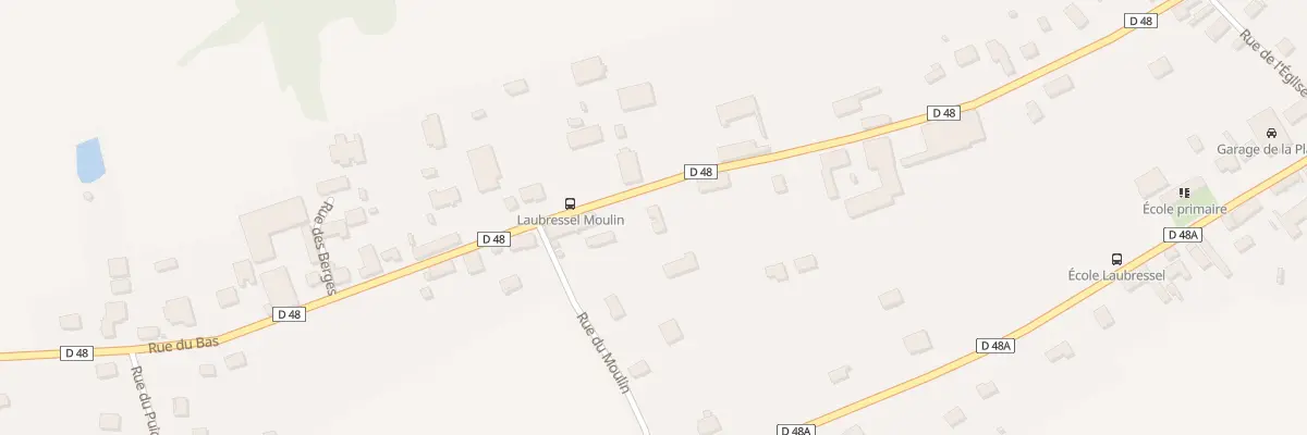Plan du 40 Rue du Bas à Laubressel