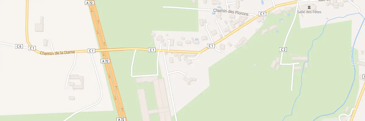 Plan du 25A Che de la Dame à Boisset-lès-Montrond