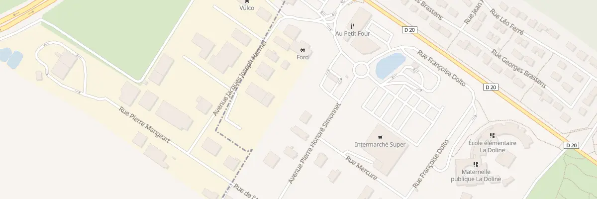 Plan du 6 Av Pierre Honore Simonnet à Warmeriville