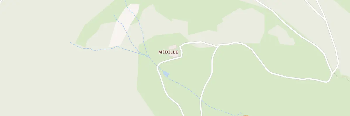 Plan du 4 Rte du Pied du Mezenc à La Rochette