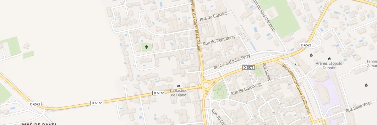 Plan du 11 Av Charles de Gaulle à Aimargues