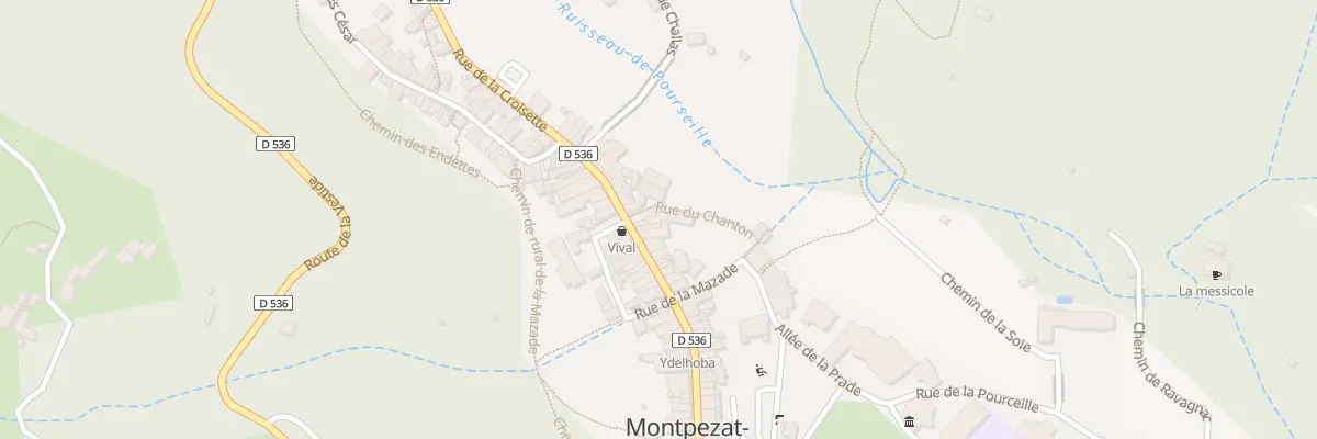 Plan du 9 Rue Montgolfier à Montpezat-sous-Bauzon