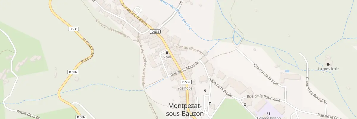 Plan du 31 Rue Montgolfier à Montpezat-sous-Bauzon