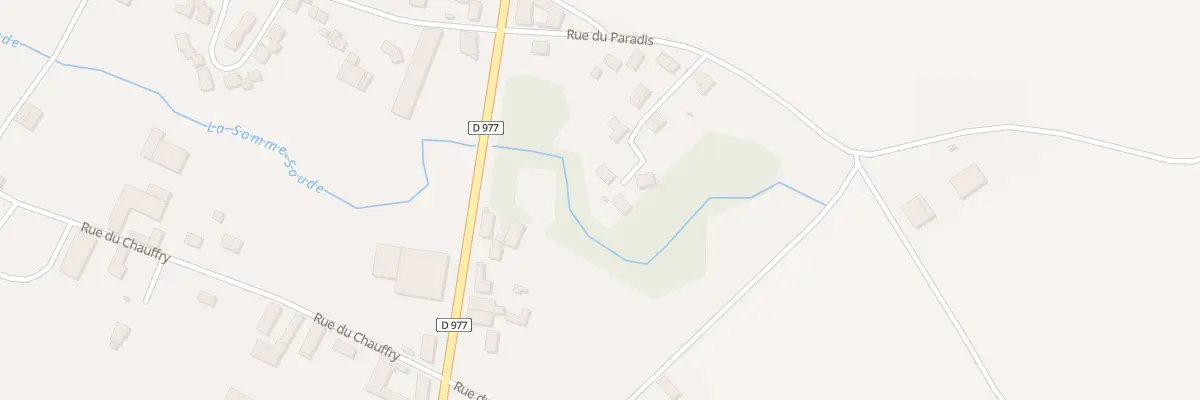 Plan du 10 Rue du Paradis à Sommesous