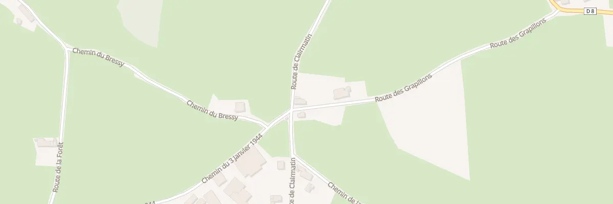 Plan du 5 Rte des Grapillons à Ligny-en-Brionnais