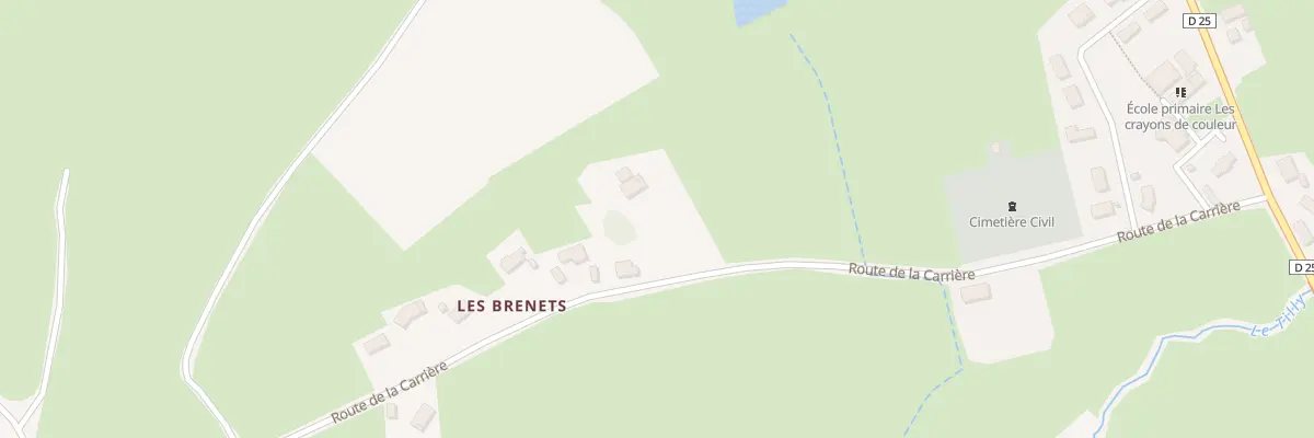 Plan du 5204 Les Brenets à Saint-Aubin-en-Charollais