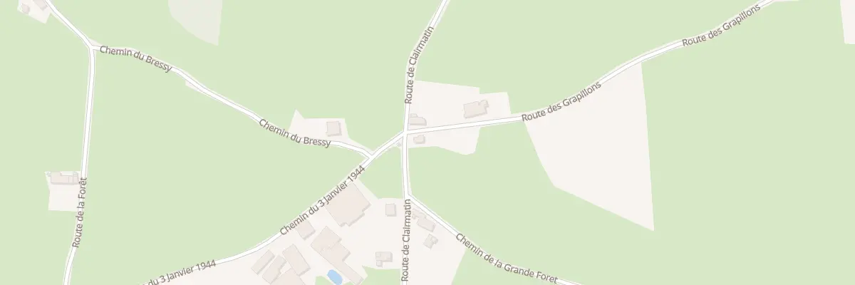 Plan du 505 Rte de Clairmatin à Ligny-en-Brionnais