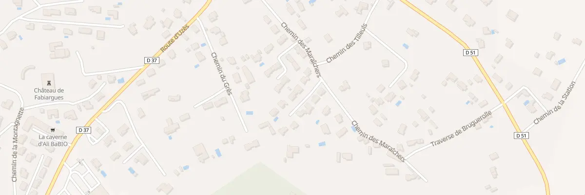 Plan du 4 Lot du Grès à Saint-Ambroix