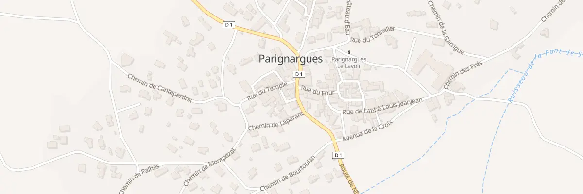 Plan du 5057 Rue de la Cantonade à Parignargues