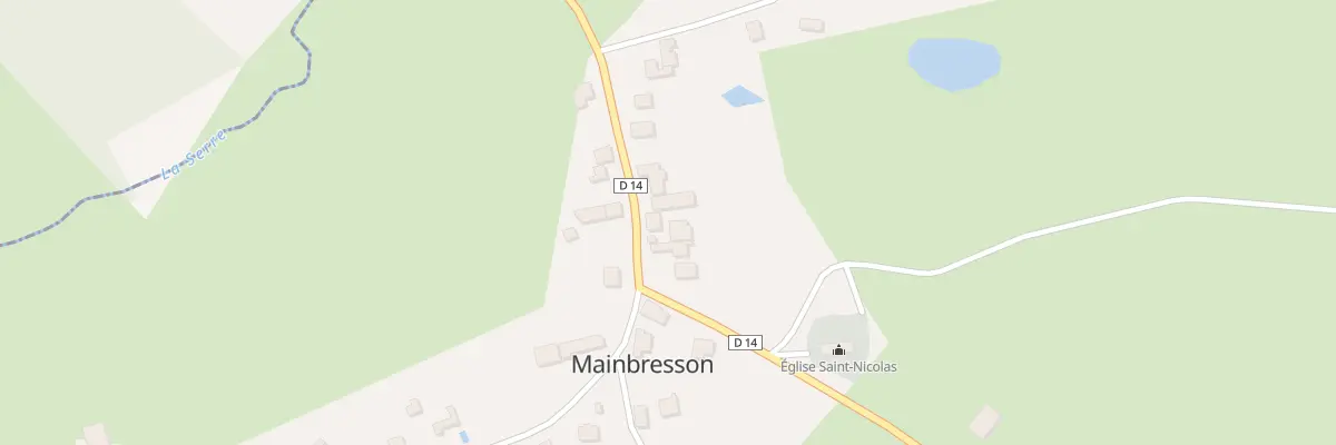 Plan du 4 Rue Maurice Martin à Rocquigny