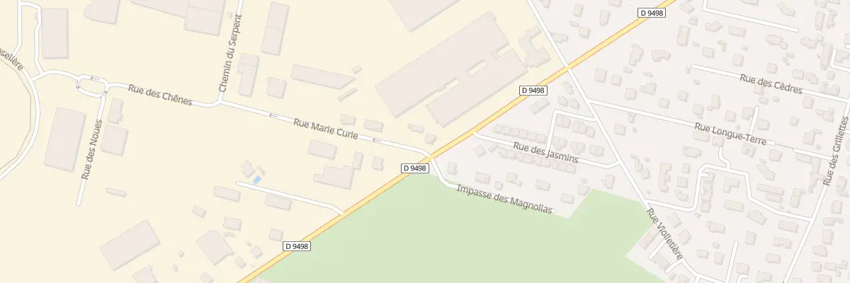 Plan du 28 Av de Saint-Marcellin à Bonson