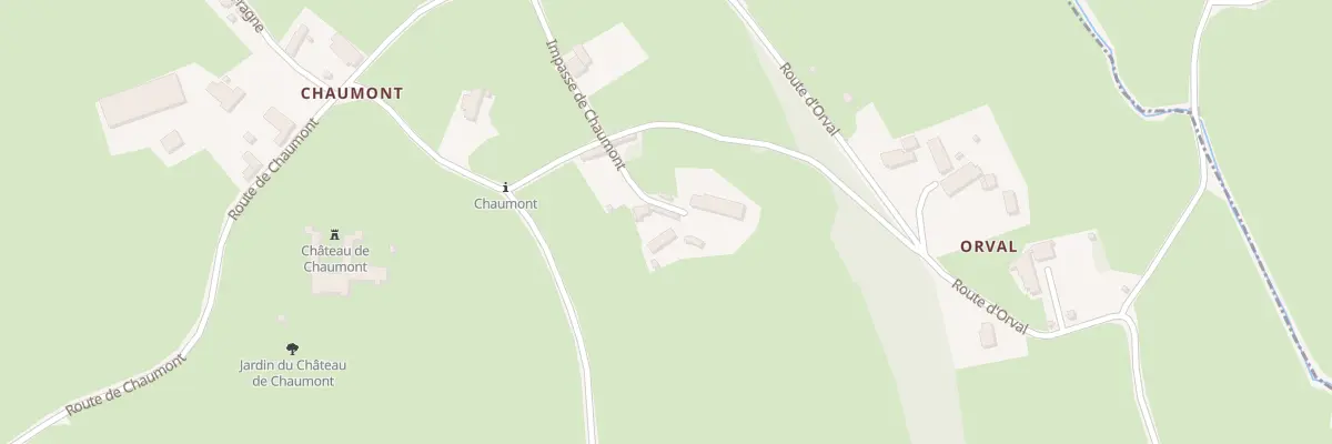 Plan du 5178 Chaumont à Oyé