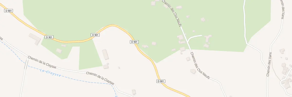 Plan du 810 Rte de Saint-paul-le-jeune à Saint-André-de-Cruzières