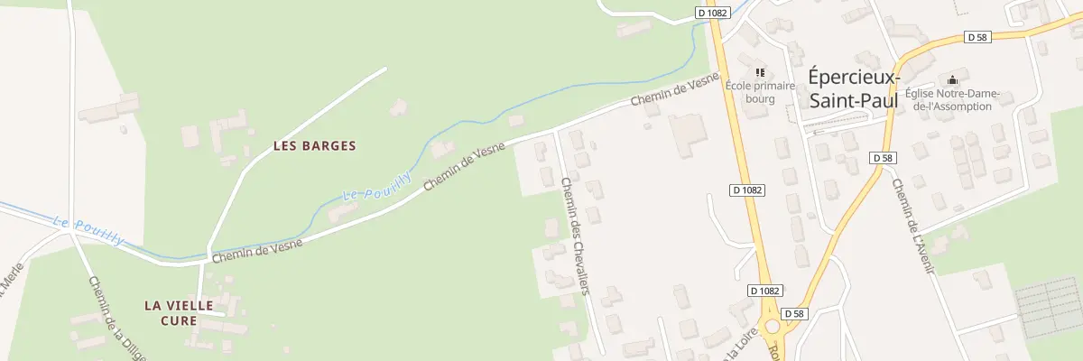 Plan du 32 Che des Chevaliers à Épercieux-Saint-Paul