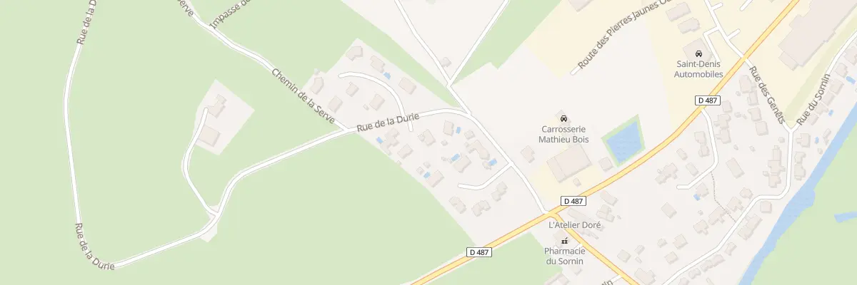 Plan du 213 Rue de Bourgogne à Saint-Denis-de-Cabanne