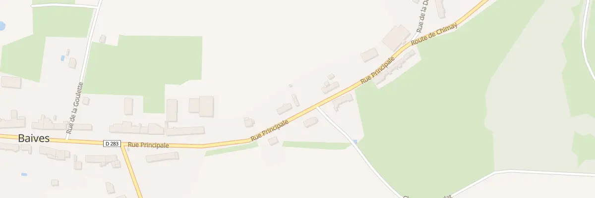 Plan du 37 Rue Principale à Baives