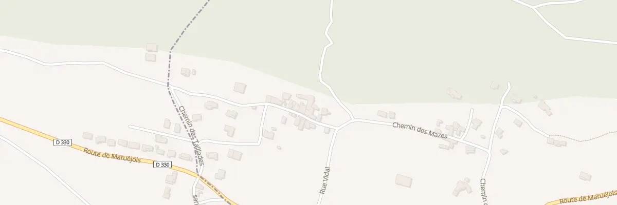 Plan du 5044 Hameau de Maruejols à Saint-Just-et-Vacquières