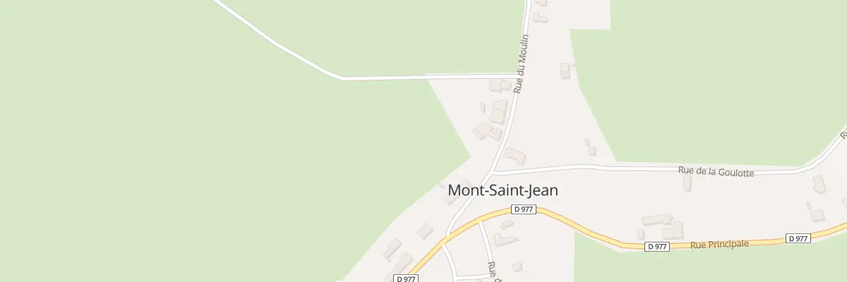 Plan du 1 Rue du Moulin à Mont-Saint-Jean