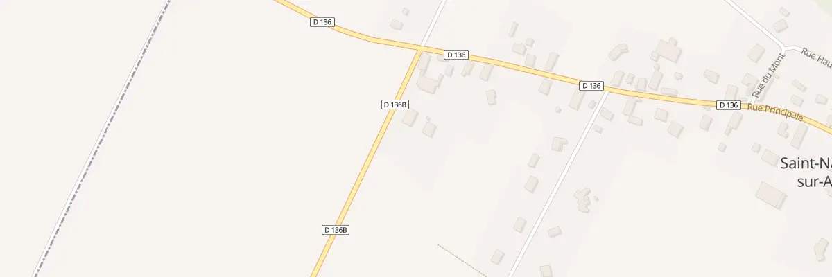 Plan du 136B Le Bas de la Route à Saint-Nabord-sur-Aube