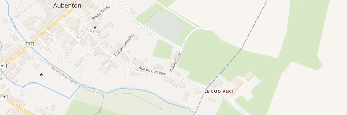 Plan du 3 Rle Garot à Aubenton