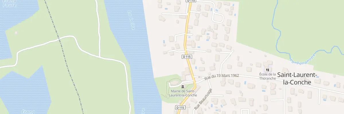 Plan du 69 Rte du Pont à Saint-Laurent-la-Conche