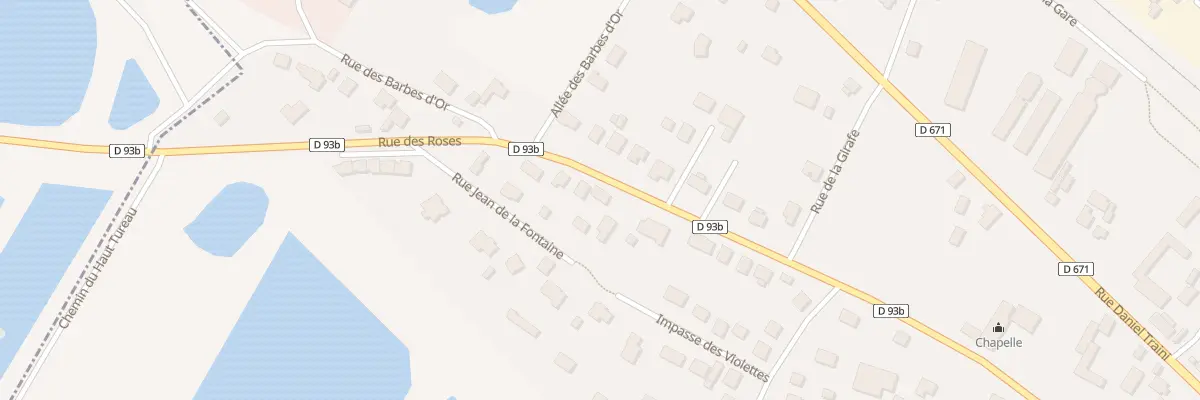 Plan du 12 Rue des Roses à Saint-Parres-lès-Vaudes